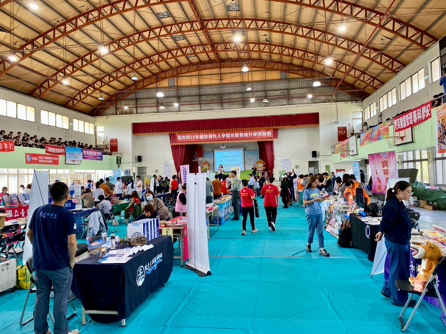 Link to 20260306台東池上國中台東山線地區七校聯合升學博覽會擺攤宣導